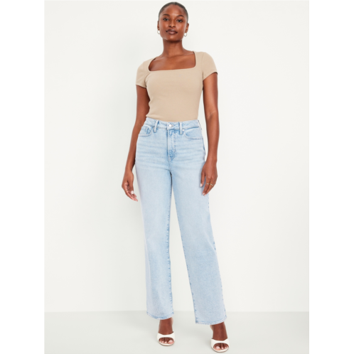 OldNavy Curvy High-Waisted OG Loose Jeans