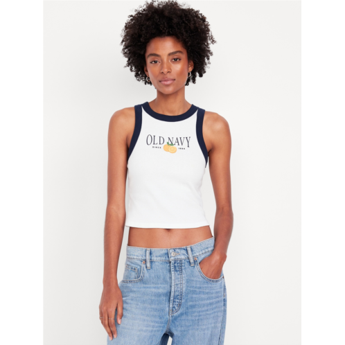 OldNavy Snug Ringer Logo Tank