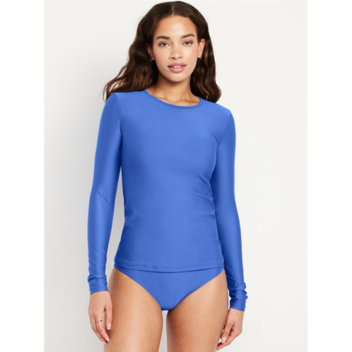 OldNavy Long-Sleeve Matte Rashguard Swim Top