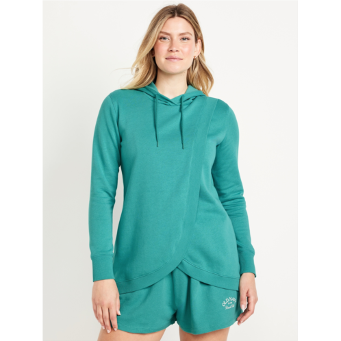 OldNavy Maternity Cross-Front Nursing Pullover Hoodie