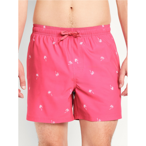 OldNavy Printed Swim Trunks -- 5-inch inseam