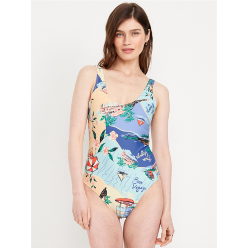 OldNavy Matte One-Piece Swimsuit