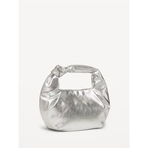 OldNavy Faux-Leather Croissant Bag
