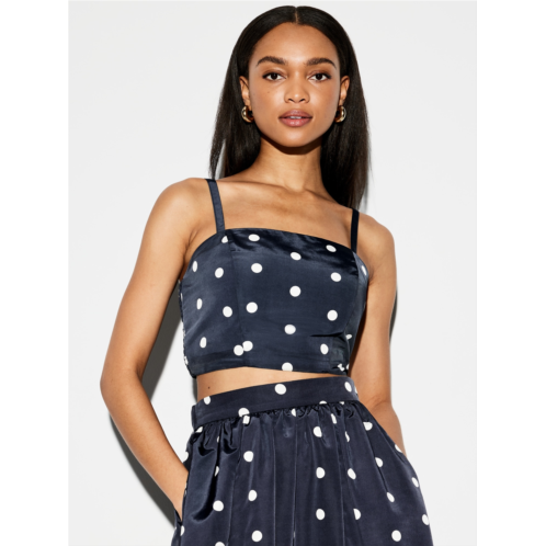 The Occasion by Old Navy Taffeta Cropped Tank Top