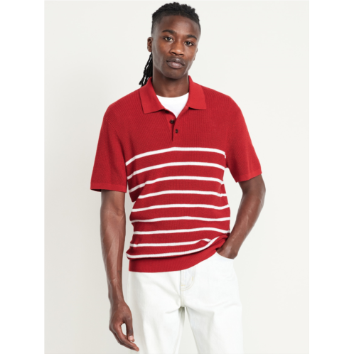 OldNavy Short-Sleeve Sweater-Knit Polo