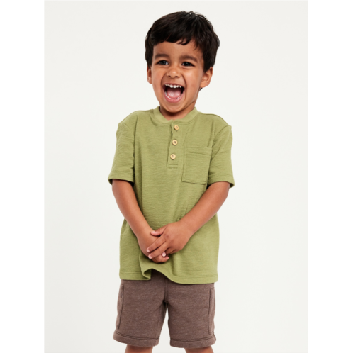 OldNavy Short-Sleeve Henley Pocket T-Shirt for Toddler Boys