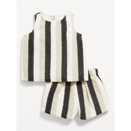 OldNavy Crochet Tank Top and Shorts Set for Baby