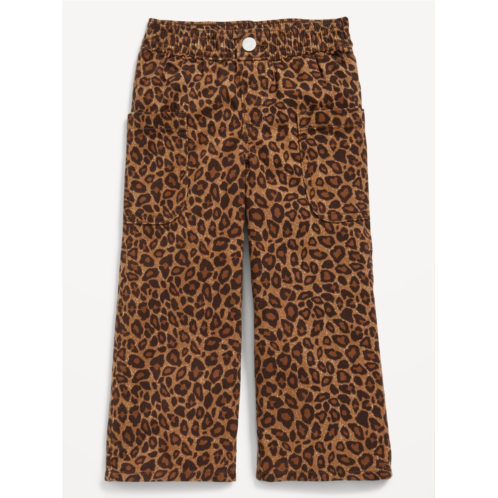 OldNavy Printed Pull-On Baggy Wide-Leg Cargo Twill for Toddler Girls