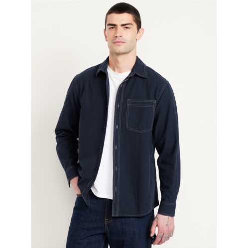 OldNavy Contrast Stitch Workwear Shirt