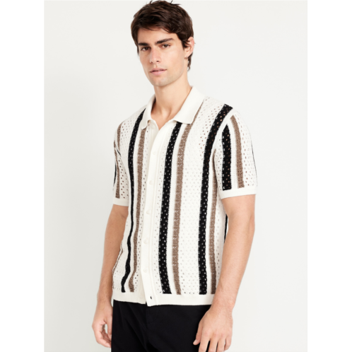 OldNavy Open-Stitch Sweater Shirt