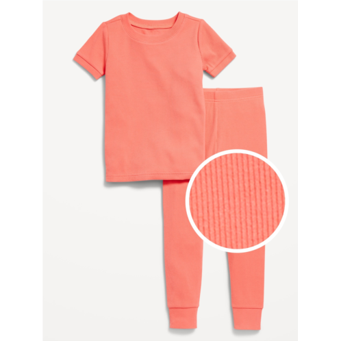 OldNavy Snug-Fit Ribbed Pajama Set for Toddler & Baby