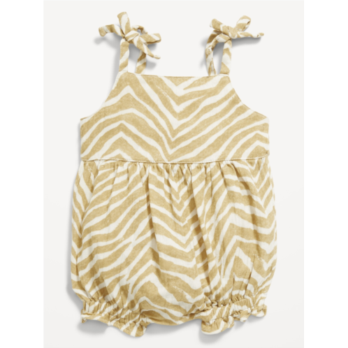 OldNavy Printed Sleeveless Double-Weave One-Piece Romper for Baby