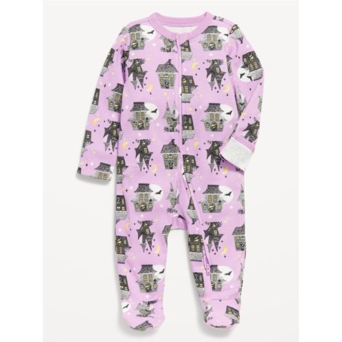 OldNavy Snug-Fit 2-Way-Zip Footed One-Piece for Baby