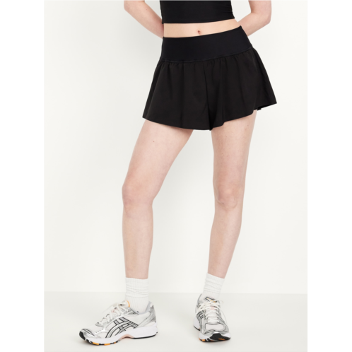 OldNavy High-Waisted StretchTech 2-in-1 Shorts -- 3-inch inseam