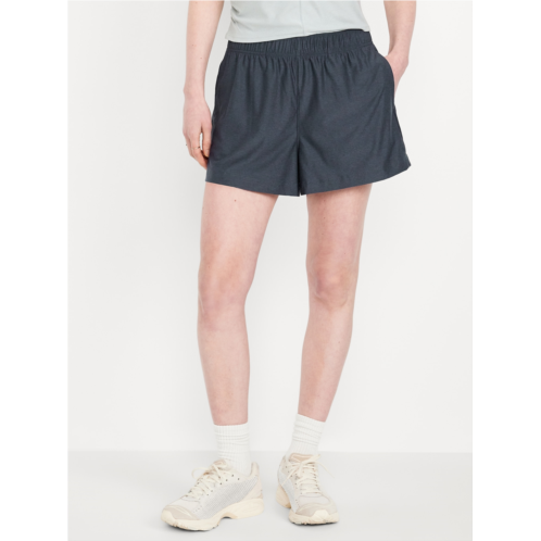 OldNavy High-Waisted CloudMotion Shorts -- 3-inch inseam