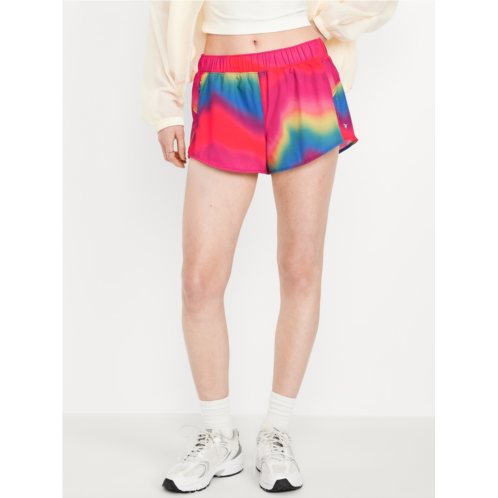 OldNavy Mid-Rise StretchTech Run Shorts -- 3-inch inseam