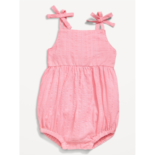 OldNavy Sleeveless Tie-Knot One-Piece Romper for Baby