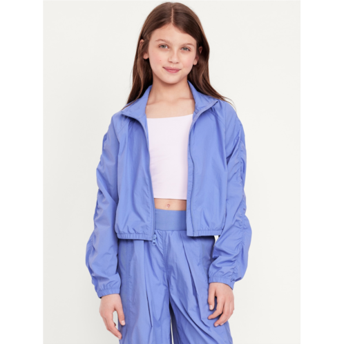 OldNavy Loose Ruched-Sleeve Jacket for Girls