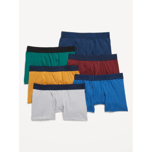 OldNavy Solid Boxer-Brief Underwear 6-Pack for Boys