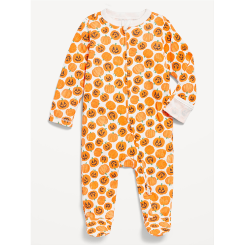 OldNavy Snug-Fit 2-Way-Zip Footed One-Piece for Baby