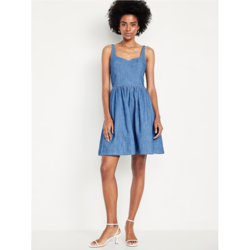 OldNavy Fit & Flare Jean Mini Dress
