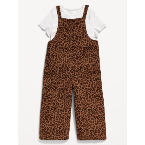 OldNavy Short-Sleeve T-Shirt and Jumpsuit Set for Toddler Girls
