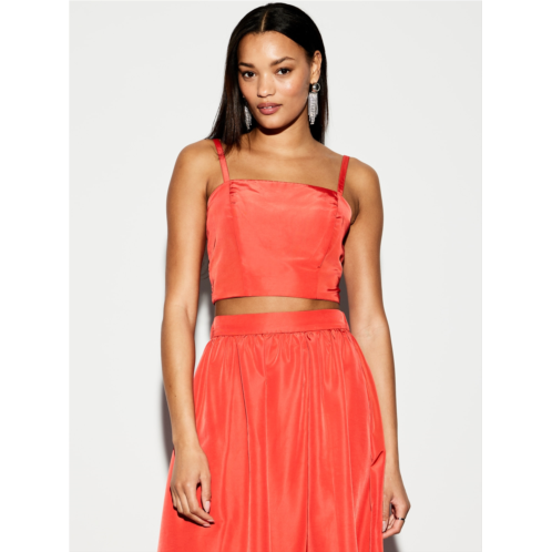 The Occasion by Old Navy Taffeta Cropped Tank Top