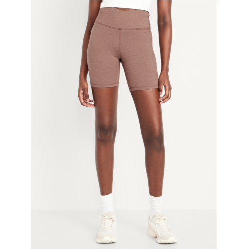 OldNavy Extra High-Waisted CloudComfy Biker Shorts -- 6-inch inseam