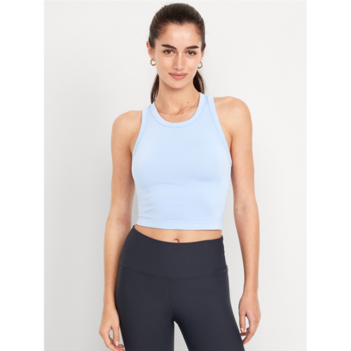 OldNavy Fluid Seamless Fitted Crop Tank Top