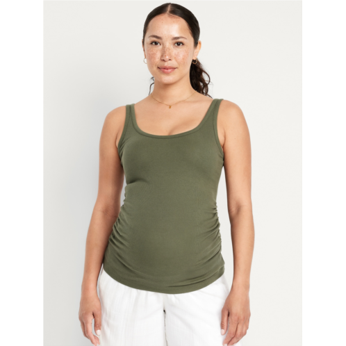 OldNavy Maternity Scoop-Neck Ribbed Tank Top