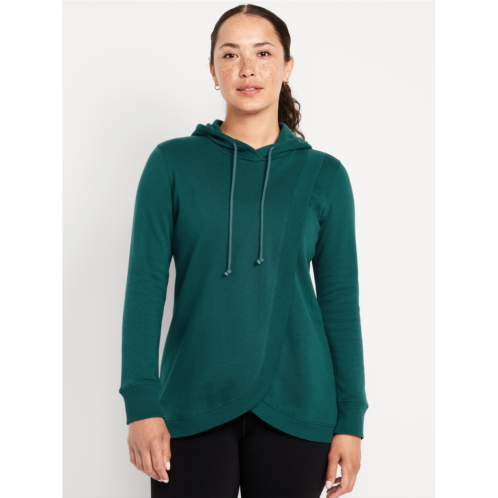 OldNavy Maternity Cross-Front Nursing Pullover Hoodie