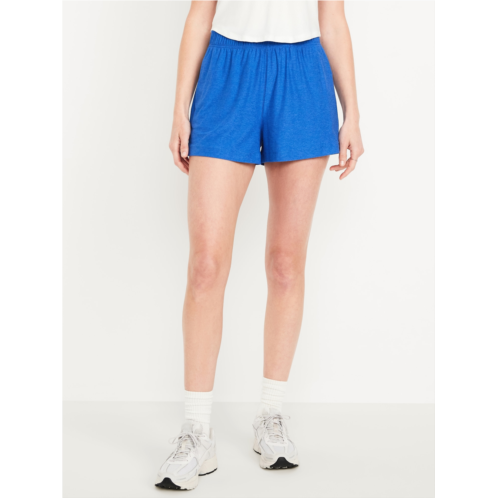 OldNavy High-Waisted CloudMotion Shorts -- 3-inch inseam