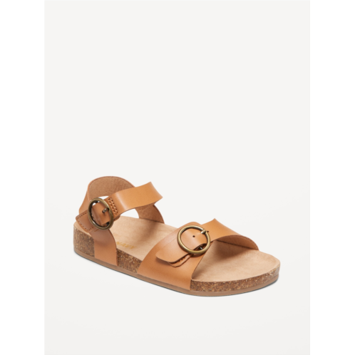OldNavy Faux-Leather Buckled Strap Sandals for Toddler Girls