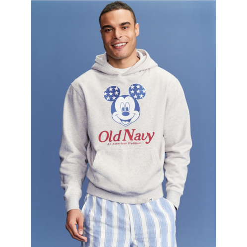 Old Navy x Disneyⓒ Mickey Mouse Oversized Flag Logo-Graphic Hoodie