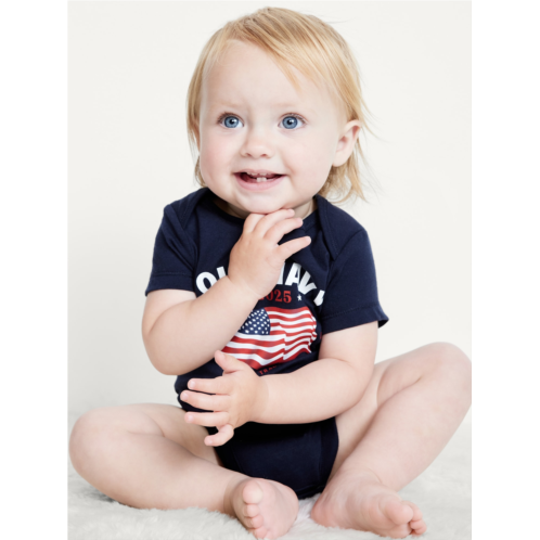 OldNavy Short-Sleeve Logo-Graphic Bodysuit for Baby