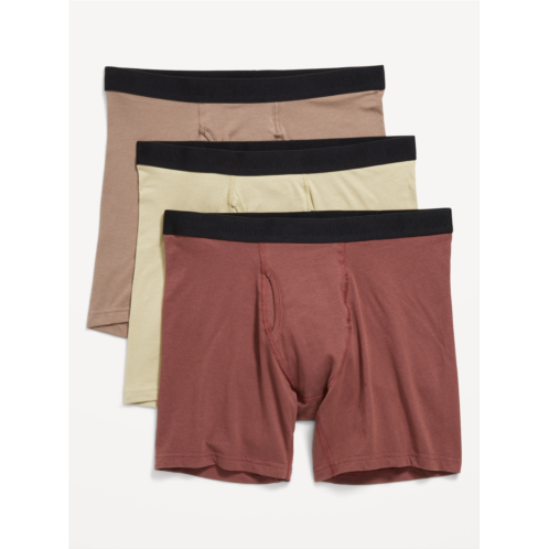 OldNavy 3-Pack Soft-Washed Boxer-Briefs -- 6.25-inch inseam