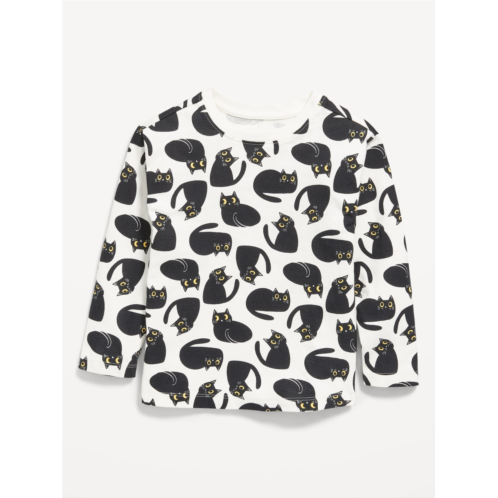 OldNavy Printed Long-Sleeve T-Shirt for Toddler Girls