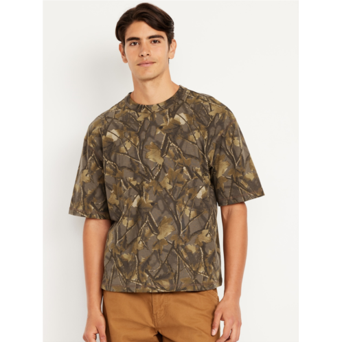 OldNavy Garment-Dyed Cropped T-Shirt
