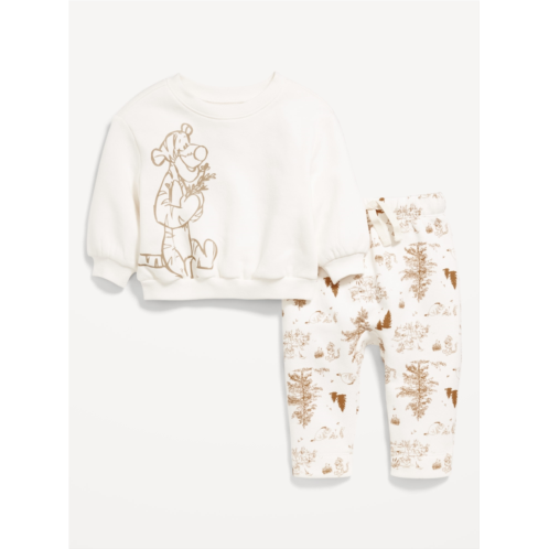 OldNavy Disneyⓒ Crew-Neck Sweatshirt and Sweatpants Set for Baby