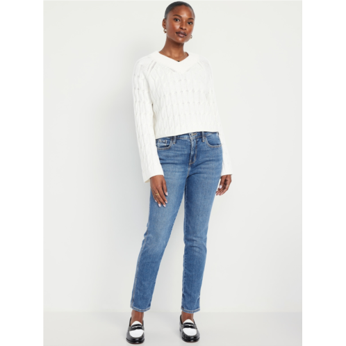 OldNavy Curvy High-Waisted Vintage Slim Jeans