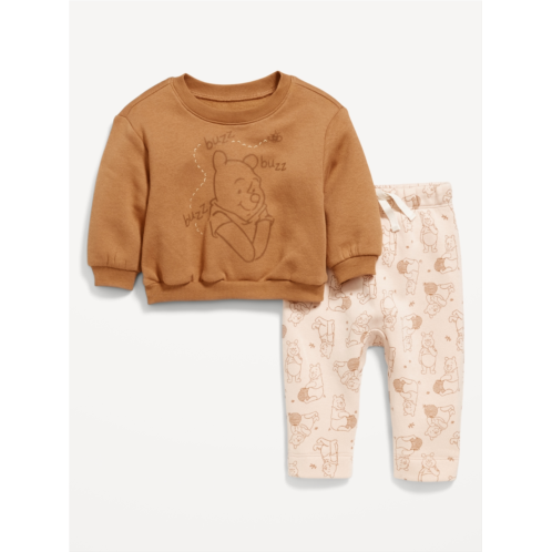 OldNavy Disneyⓒ Crew-Neck Sweatshirt and Sweatpants Set for Baby