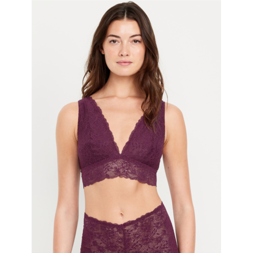 OldNavy V-Neck Lace Bralette