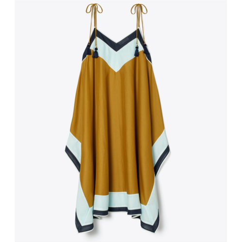 Tory Burch COLORBLOCK COTTON DRESS