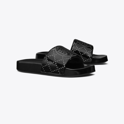 Tory Burch DOUBLE T POOL SLIDE