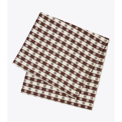 Tory Burch GINGHAM 70 SQUARE TABLECLOTH