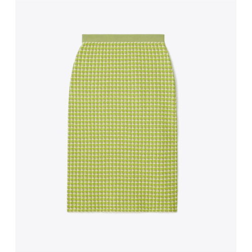 Tory Burch JACQUARD SWEATER SKIRT