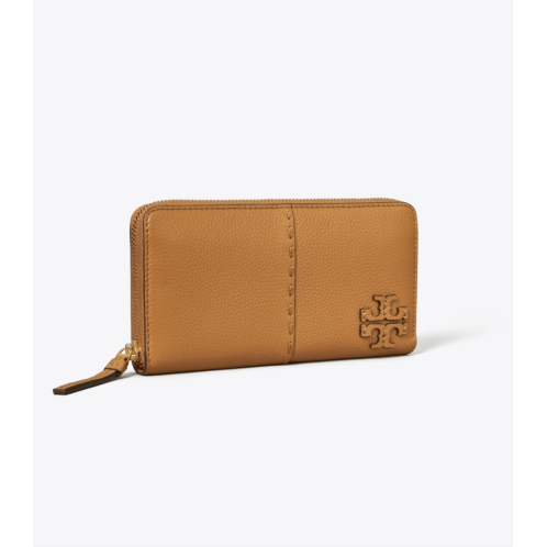 Tory Burch MCGRAW ZIP CONTINENTAL WALLET