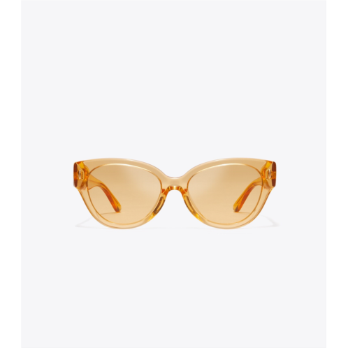 Tory Burch MILLER CAT-EYE SUNGLASSES