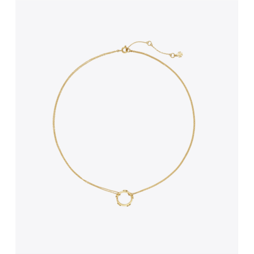 Tory Burch MILLER STUD CIRCLE PENDANT