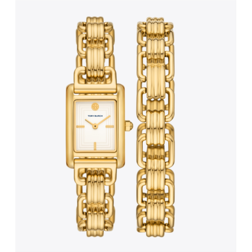 Tory Burch MINI ELEANOR DOUBLE WRAP WATCH